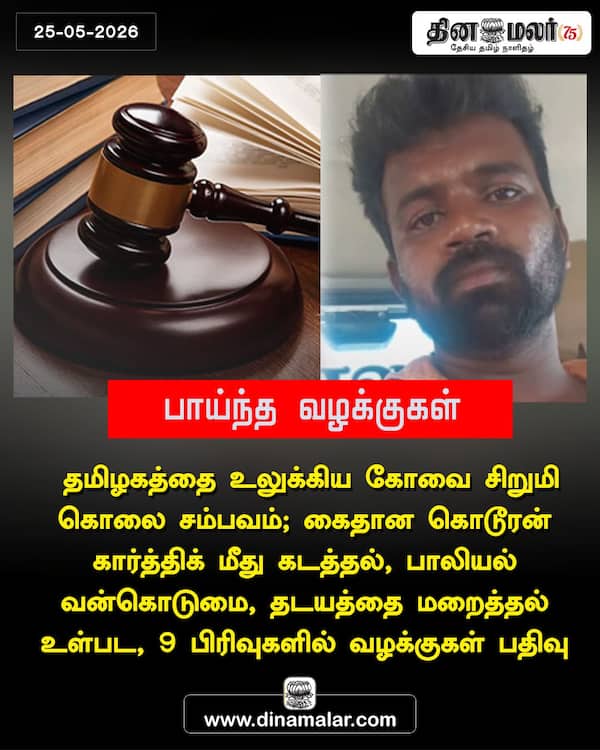 பாய்ந்த வழக்குகள் 