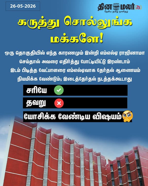 கருத்து சொல்லுங்க மக்களே!