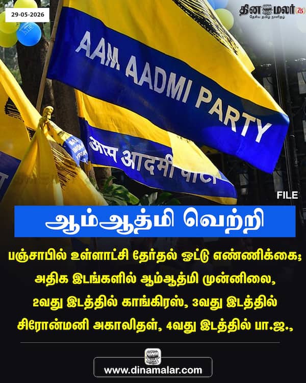ஆம்ஆத்மி வெற்றி