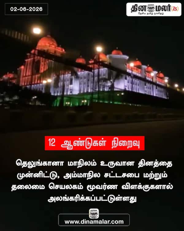 12 ஆண்டுகள் நிறைவு 