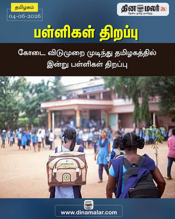 பள்ளிகள் திறப்பு 
