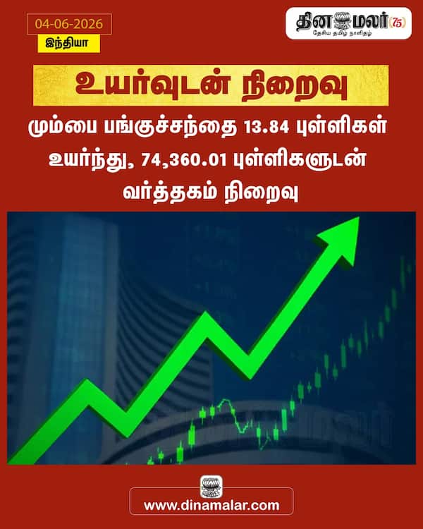 உயர்வுடன் நிறைவு 