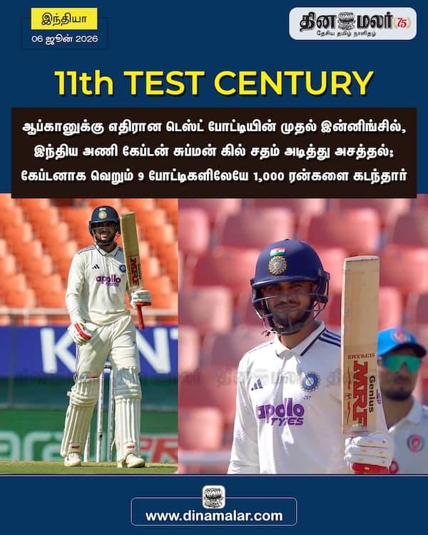 11th TEST CENTURY 