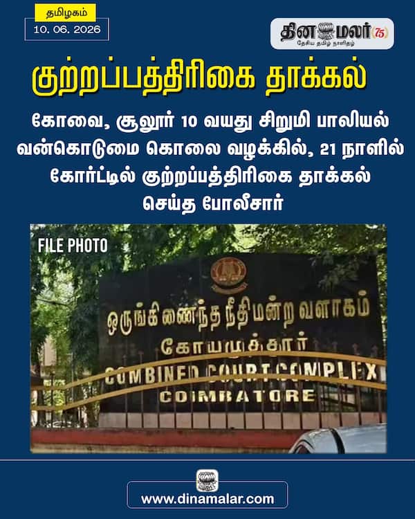 குற்றப்பத்திரிகை தாக்கல் 