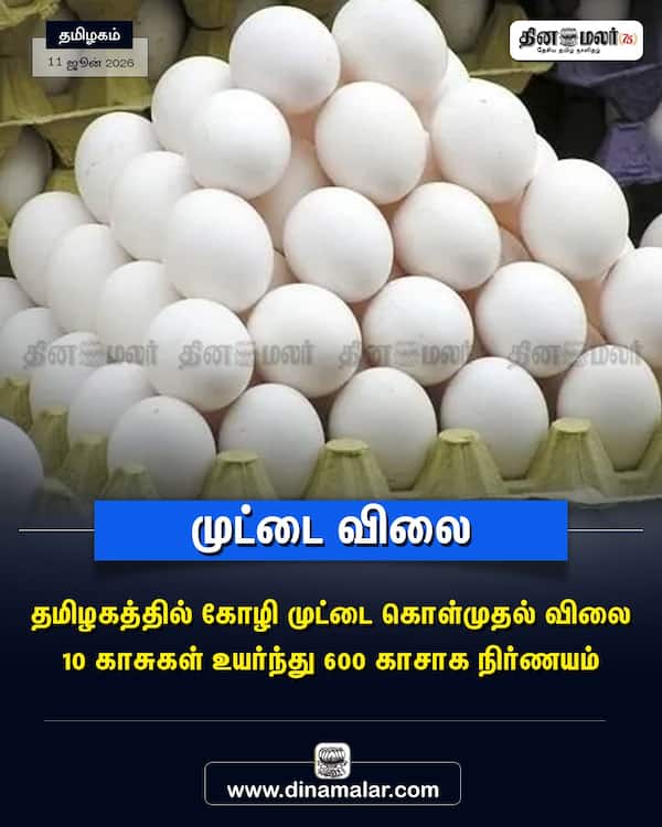முட்டை விலை 