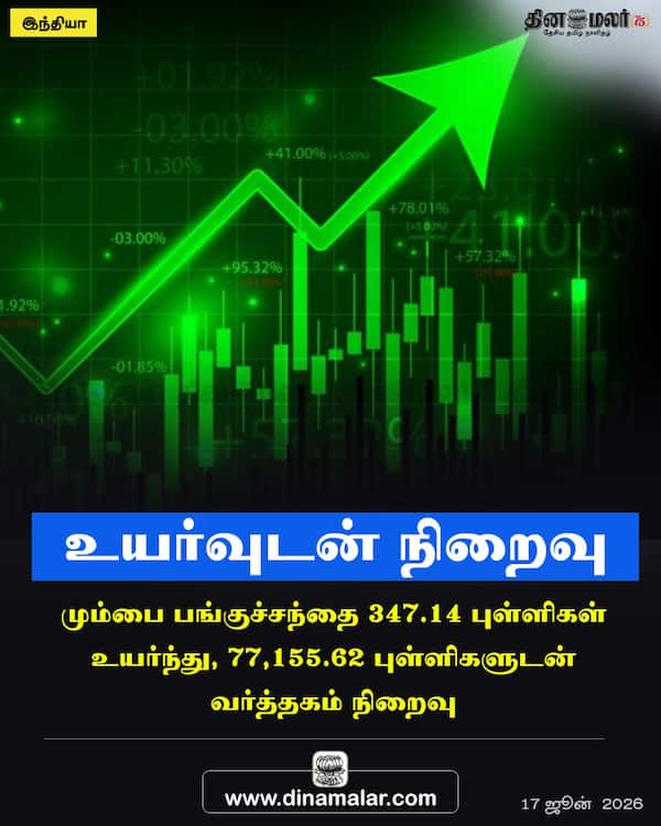 உயர்வுடன் நிறைவு 