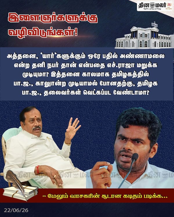 எச்.ராஜாவிற்கு சில கேள்விகள் 