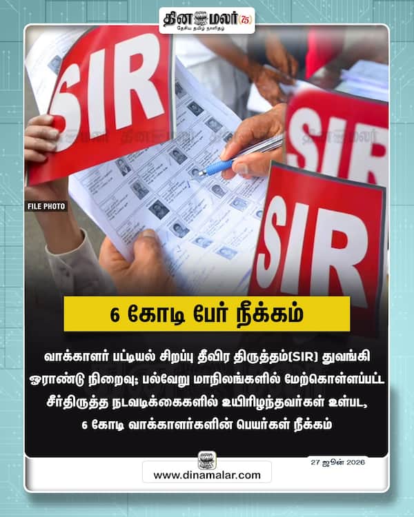 6 கோடி பேர் நீக்கம் 