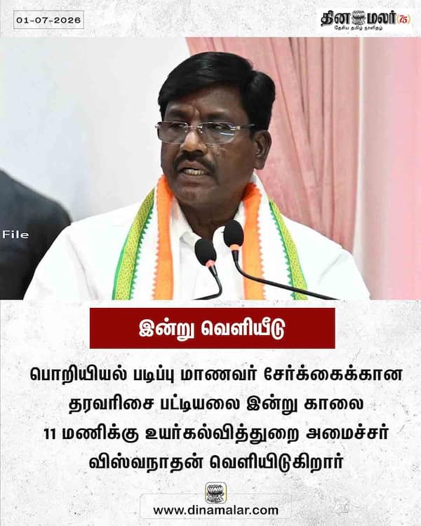 இன்று வெளியீடு 
