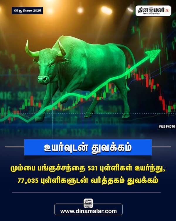 உயர்வுடன் துவக்கம் 