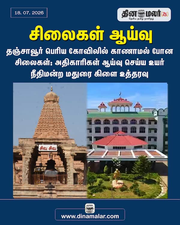 சிலைகள் ஆய்வு 