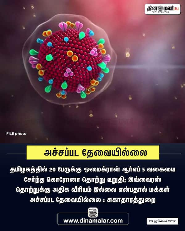 அச்சப்பட தேவையில்லை 
