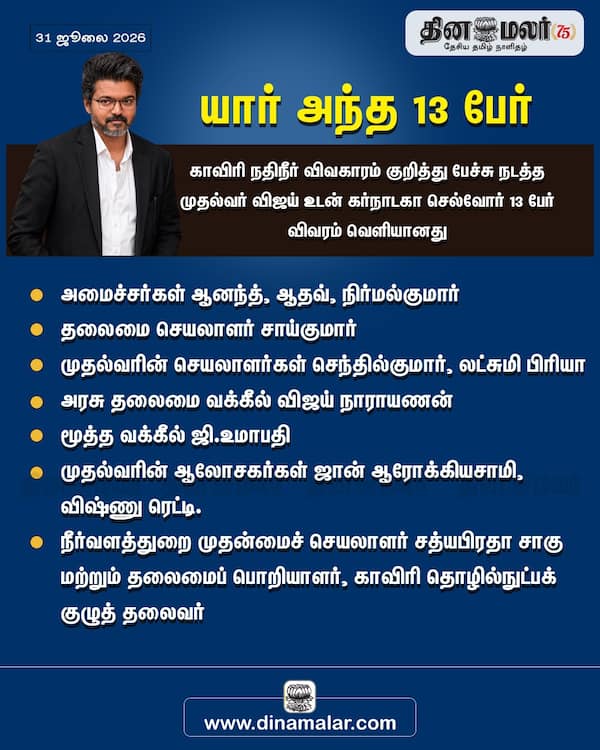 யார் அந்த 13 பேர்