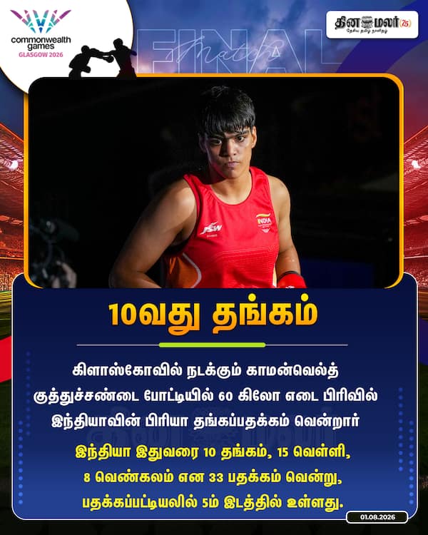 10வது தங்கம் 