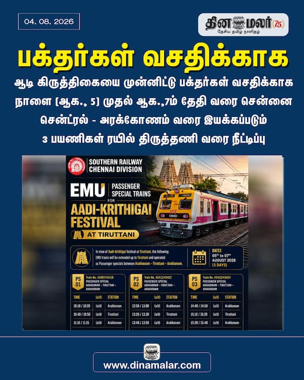 பக்தர்கள் வசதிக்காக 