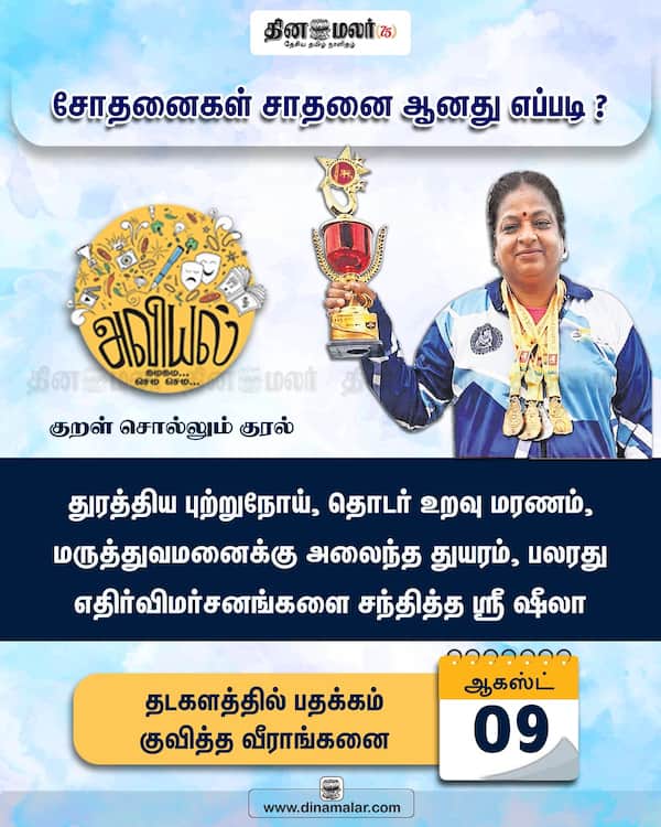 சோதனைகள் சாதனை ஆனது எப்படி ? 