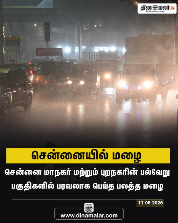 சென்னையில் மழை 