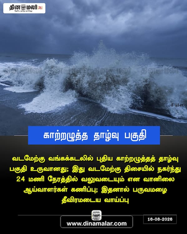 காற்றழுத்த தாழ்வு பகுதி 