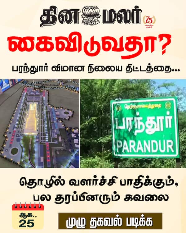 கைவிடுவதா? 