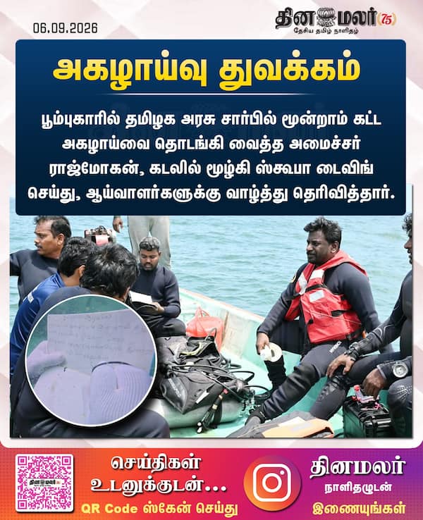 அகழாய்வு துவக்கம் 
