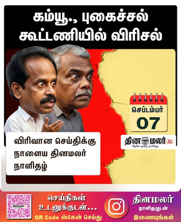 கம்யூ. புகைச்சல் கூட்டணியில் விரிசல் 