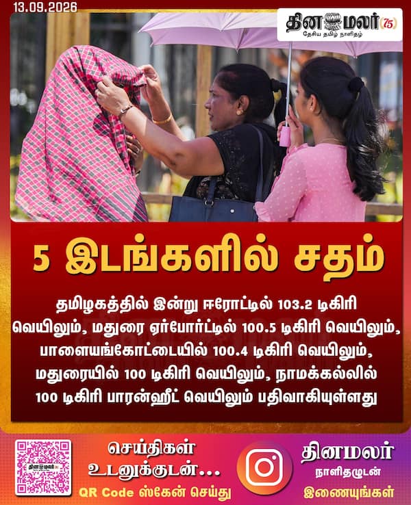5 இடங்களில் சதம் 