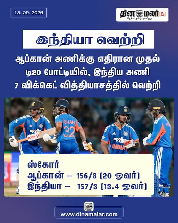 இந்தியா வெற்றி 