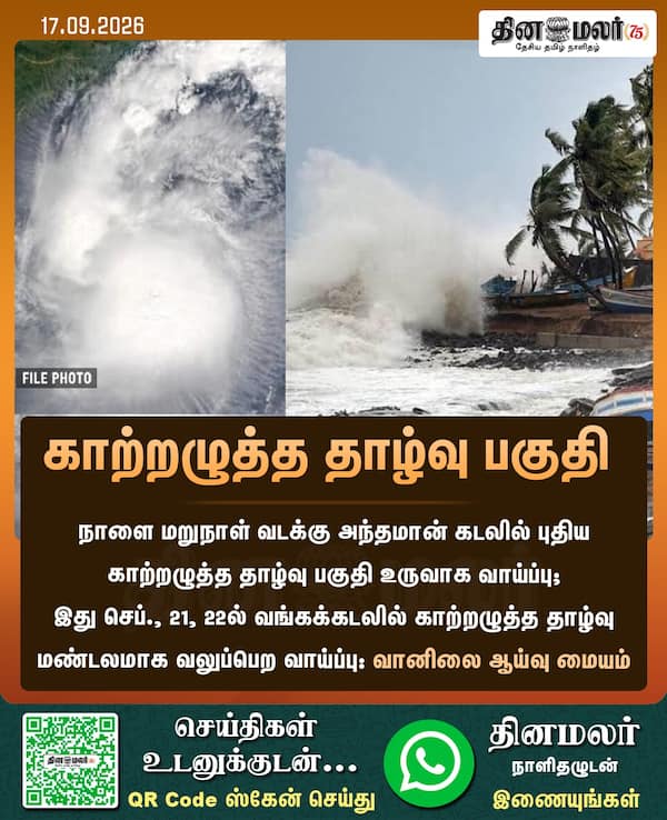 காற்றழுத்த தாழ்வு பகுதி 