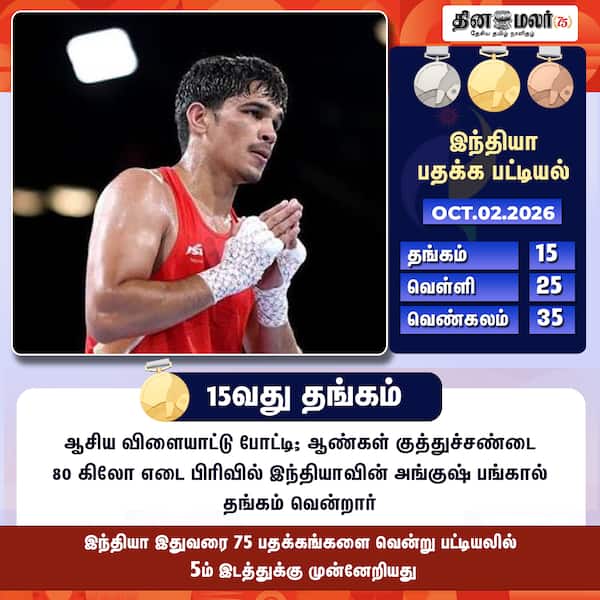 15வது தங்கம் 