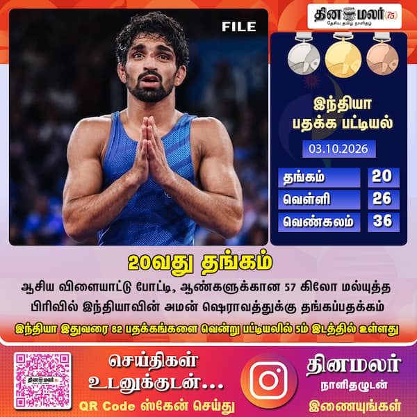 20வது தங்கம் 