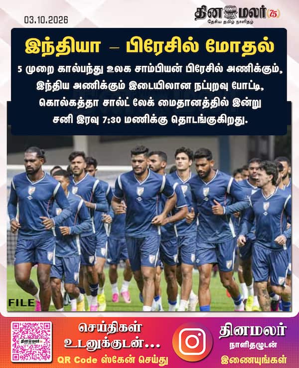 இந்தியா - பிரேசில் மோதல் 
