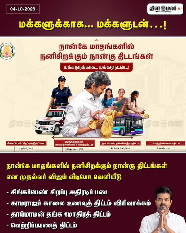 மக்களுக்காக... மக்களுடன்…! 