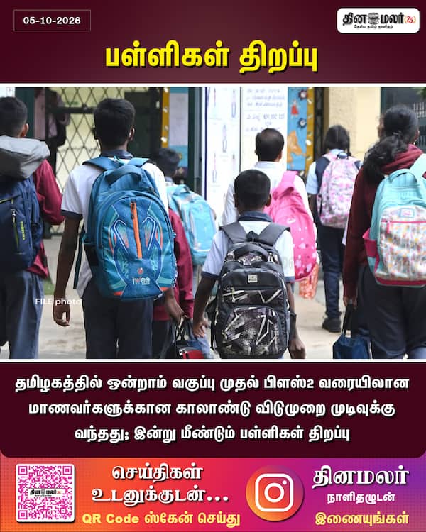 பள்ளிகள் திறப்பு 