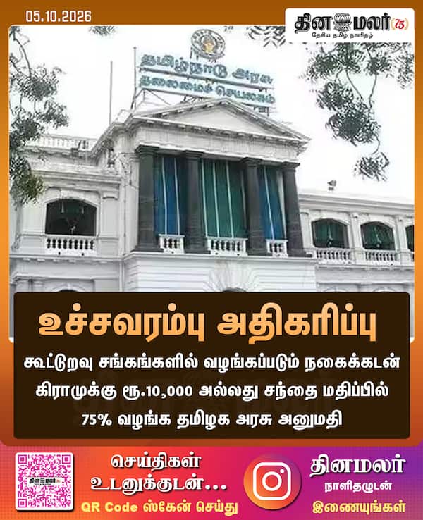 உச்சவரம்பு அதிகரிப்பு 