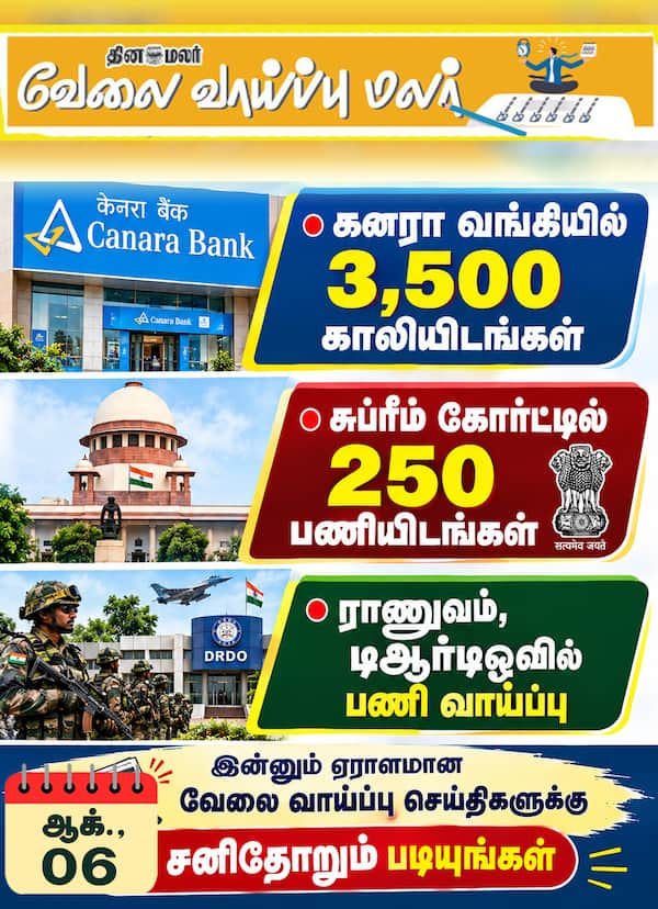  கனரா வங்கியில் 3500 காலியிடங்கள் 