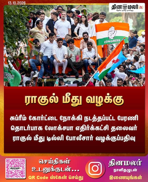 ராகுல் மீது வழக்கு 