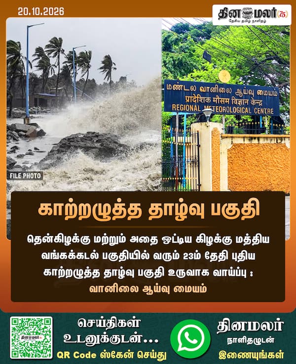 காற்றழுத்த தாழ்வு பகுதி 