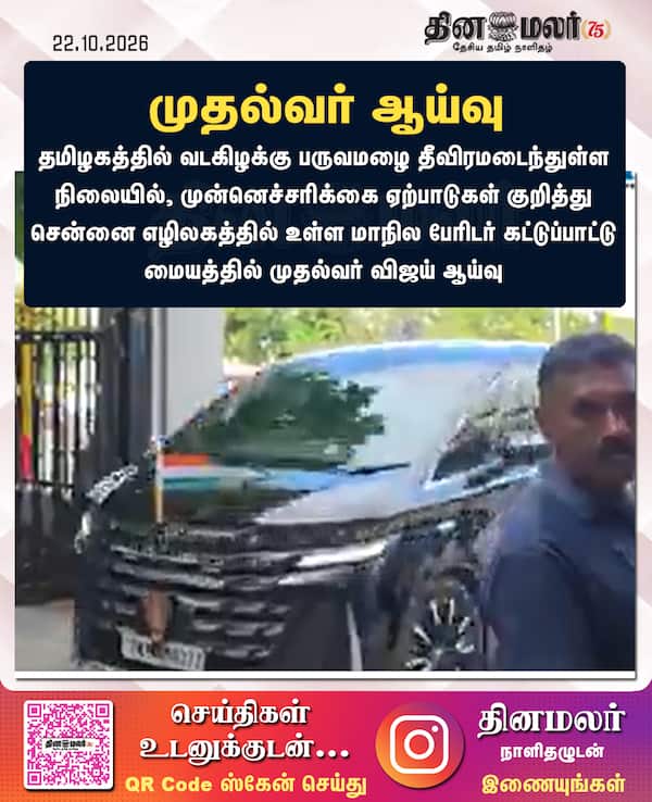 முதல்வர் ஆய்வு 
