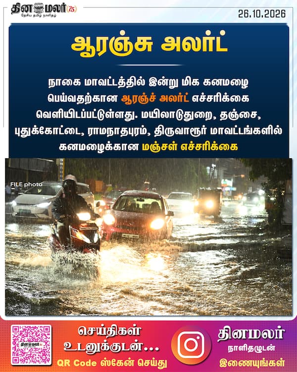 ஆரஞ்ச் அலர்ட் 