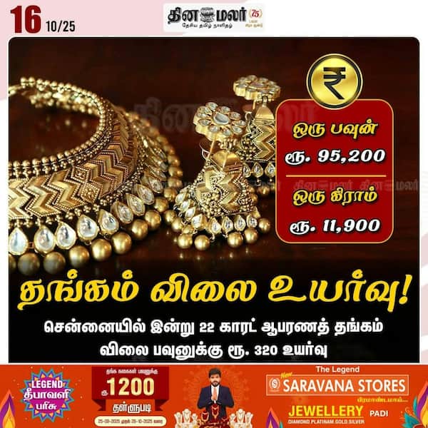 தங்கம் விலை உயர்வு! 