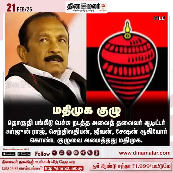 மதிமுக குழு 