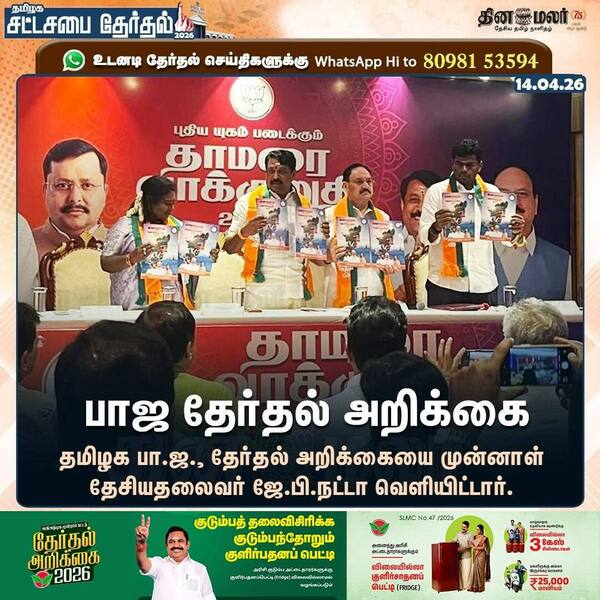 பாஜ தேர்தல் அறிக்கை 