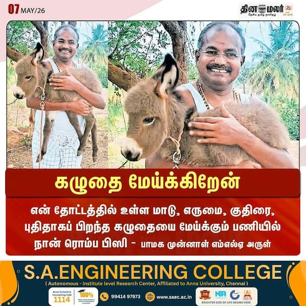 கழுதை மேய்க்கிறேன் 