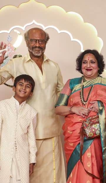 முகேஷ் அம்பானி இல்ல திருமண விழாவில் தமிழ், தெலுங்கு சினி பிரபலங்கள்