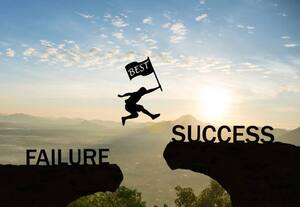 Failure is the gateway to success!