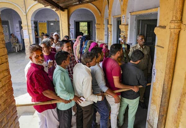 3ம் கட்ட லோக்சபா தேர்தல்: அசாமில் அதிகபட்சமாக 75.3 % ஓட்டுப்பதிவு