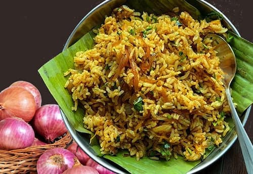  மீதமாகும் உணவில்   'வெங்காய சாதம்'