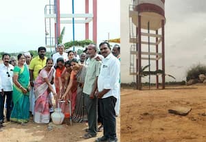  எம்.பி., திறந்த குடிநீர் குழாய் விழா முடிந்ததும் திடீர் மாயம்