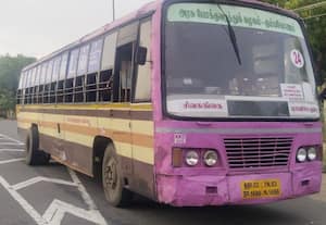 பின்புற டயர்கள் கழன்ற அரசு பஸ்: டிரைவர் சுதாரித்ததால் தப்பிய பயணிகள்