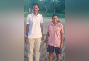 தேசிய  சாப்ட் டென்னிஸ் போட்டியில் கடலுார் மாணவி பதக்கம் வென்று சாதனை